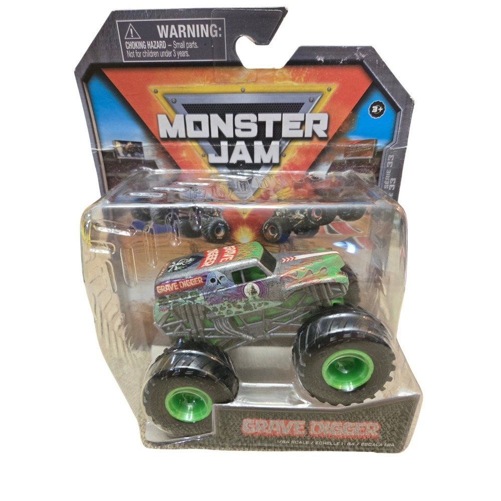Spin Master Monster Jam Grave Digger Series 29 1:64‎ Diecast Monster Truck